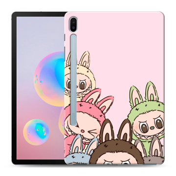 Силиконовый чехол на Samsung Galaxy Tab S6 с принтом Лабубу