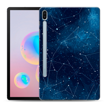 Силиконовый чехол на Samsung Galaxy Tab S6 с принтом Космос звезды