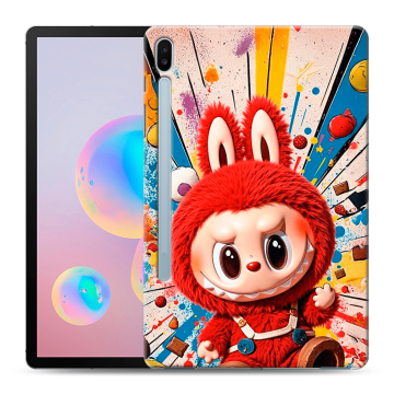 Силиконовый чехол на Samsung Galaxy Tab S6 с принтом Labubu Лабубу Силиконовый чехол на Samsung Galaxy Tab S6 с принтом Labubu Лабубу