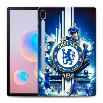 Силиконовый чехол на Samsung Galaxy Tab S6 с принтом Chelsea Челси