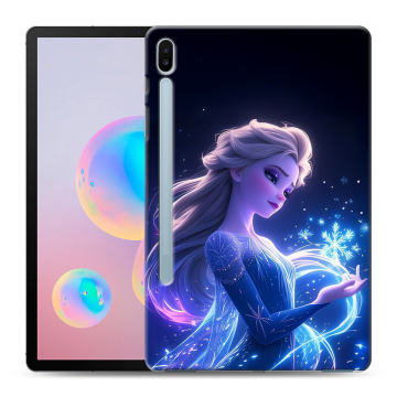 Силиконовый чехол на Samsung Galaxy Tab S6 с принтом Холодное сердце Frozen Силиконовый чехол на Samsung Galaxy Tab S6 с принтом Холодное сердце Frozen