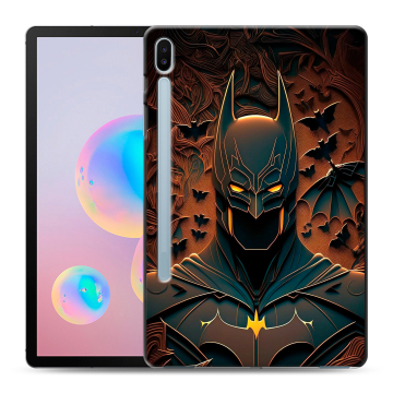 Силиконовый чехол на Samsung Galaxy Tab S6 с принтом Batman Бэтмен