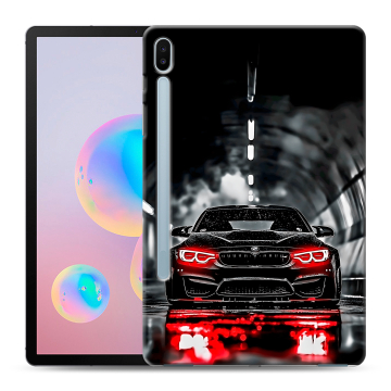 Силиконовый чехол на Samsung Galaxy Tab S6 с принтом BMW БМВ