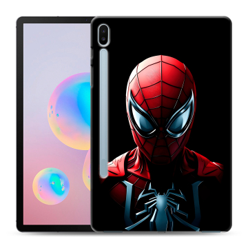 Силиконовый чехол на Samsung Galaxy Tab S6 с принтом Spiderman Человек паук Силиконовый чехол на Samsung Galaxy Tab S6 с принтом Spiderman Человек паук