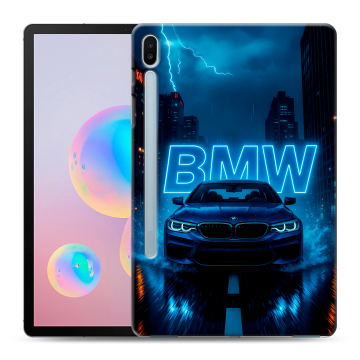 Силиконовый чехол на Samsung Galaxy Tab S6 с принтом BMW БМВ Силиконовый чехол на Samsung Galaxy Tab S6 с принтом BMW БМВ