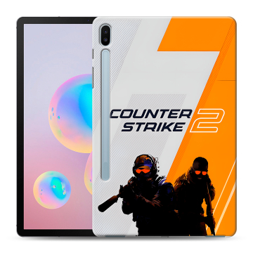 Силиконовый чехол на Samsung Galaxy Tab S6 с принтом Counter Strike Силиконовый чехол на Samsung Galaxy Tab S6 с принтом Counter Strike