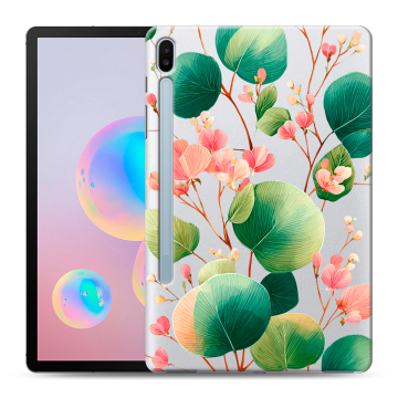Силиконовый чехол на Samsung Galaxy Tab S6 с принтом женский