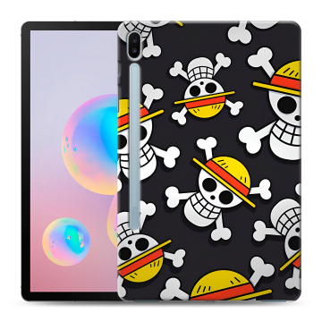 Силиконовый чехол на Samsung Galaxy Tab S6 с принтом One Piece Ван Пис