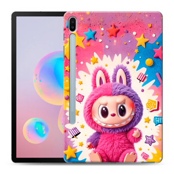 Силиконовый чехол на Samsung Galaxy Tab S6 с принтом Labubu Лабубу Силиконовый чехол на Samsung Galaxy Tab S6 с принтом Labubu Лабубу