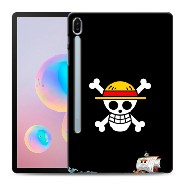 Силиконовый чехол на Samsung Galaxy Tab S6 с принтом One Piece Ван Пис Силиконовый чехол на Samsung Galaxy Tab S6 с принтом One Piece Ван Пис