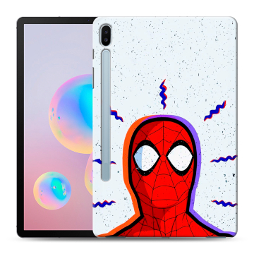 Силиконовый чехол на Samsung Galaxy Tab S6 с принтом Spiderman Человек паук