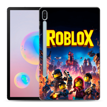 Силиконовый чехол на Samsung Galaxy Tab S6 с принтом Roblox Роблокс Силиконовый чехол на Samsung Galaxy Tab S6 с принтом Roblox Роблокс