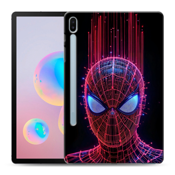Силиконовый чехол на Samsung Galaxy Tab S6 с принтом Spiderman Человек паук Силиконовый чехол на Samsung Galaxy Tab S6 с принтом Spiderman Человек паук