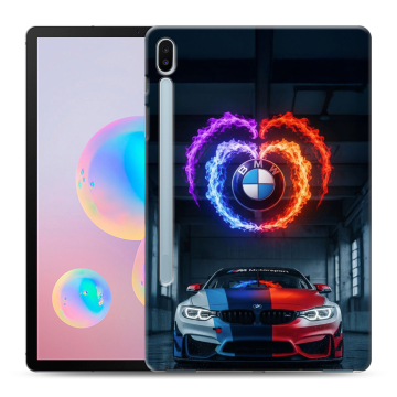 Силиконовый чехол на Samsung Galaxy Tab S6 с принтом BMW БМВ Силиконовый чехол на Samsung Galaxy Tab S6 с принтом BMW БМВ