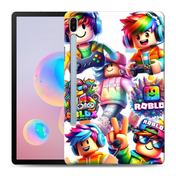 Силиконовый чехол на Samsung Galaxy Tab S6 с принтом Roblox Роблокс Силиконовый чехол на Samsung Galaxy Tab S6 с принтом Roblox Роблокс