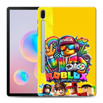Силиконовый чехол на Samsung Galaxy Tab S6 с принтом Roblox Роблокс Силиконовый чехол на Samsung Galaxy Tab S6 с принтом Roblox Роблокс