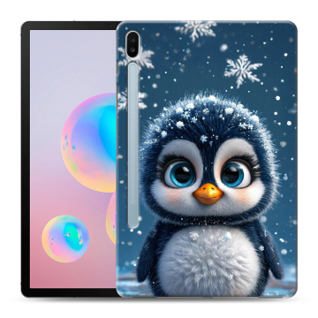 Силиконовый чехол на Samsung Galaxy Tab S6 с принтом Новый год
