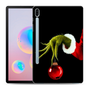 Силиконовый чехол на Samsung Galaxy Tab S6 с принтом Новый год Гринч