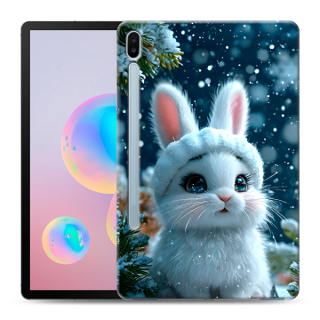 Силиконовый чехол на Samsung Galaxy Tab S6 с принтом Новый год
