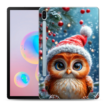 Силиконовый чехол на Samsung Galaxy Tab S6 с принтом Новый год