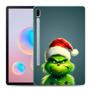 Силиконовый чехол на Samsung Galaxy Tab S6 с принтом Новый год