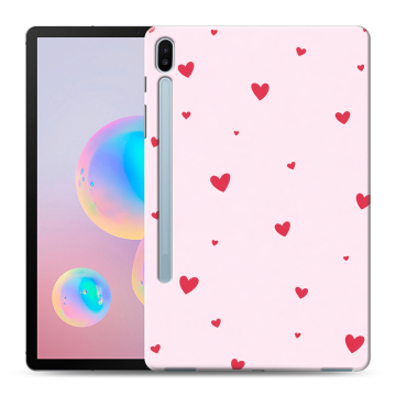Силиконовый чехол на Samsung Galaxy Tab S6 с принтом для девочек
