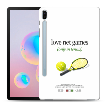 Силиконовый чехол на Samsung Galaxy Tab S6 с принтом для девочек