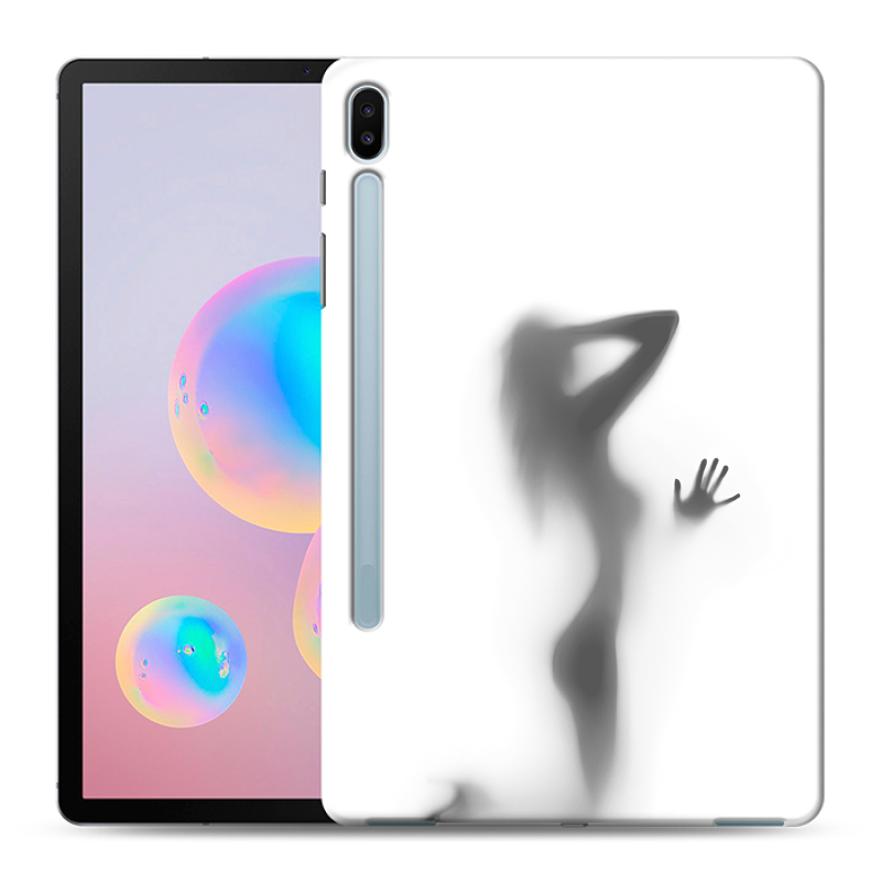 Силиконовый чехол на планшета Samsung Galaxy Tab S6 с принтом Силуэт Силиконовый чехол на планшета Samsung Galaxy Tab S6 с принтом Силуэт
