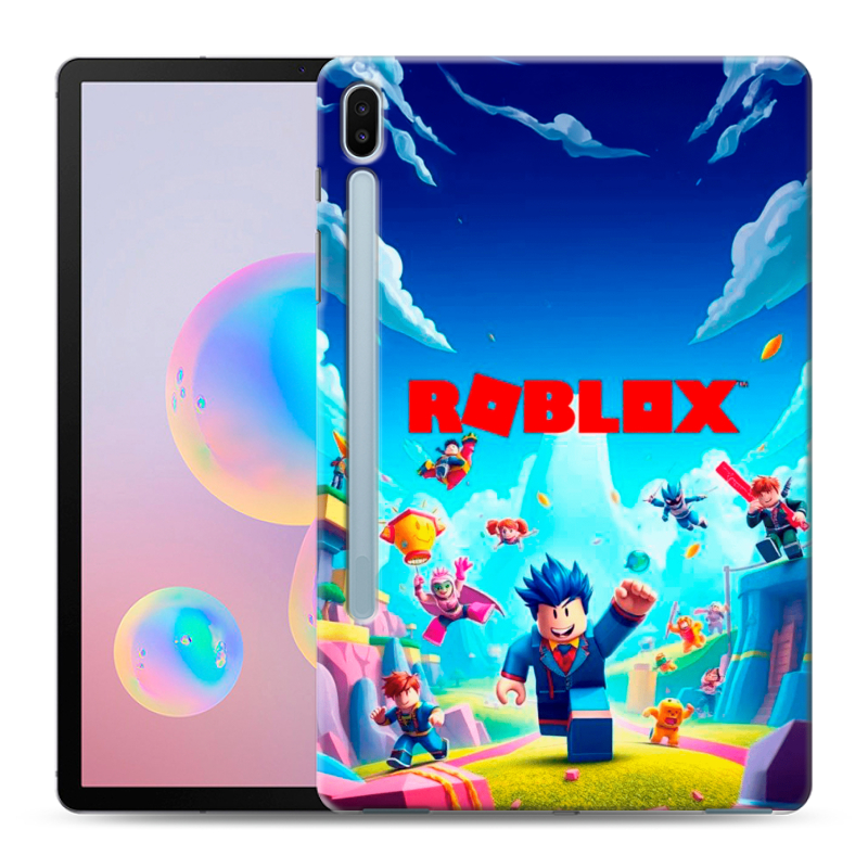 Силиконовый чехол на Samsung Galaxy Tab S6 с принтом Roblox Роблокс Силиконовый чехол на Samsung Galaxy Tab S6 с принтом Roblox Роблокс