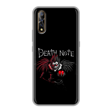 Силиконовый противоударный чехол на Vivo V17 Neo с принтом Death note Тетрадь смерти