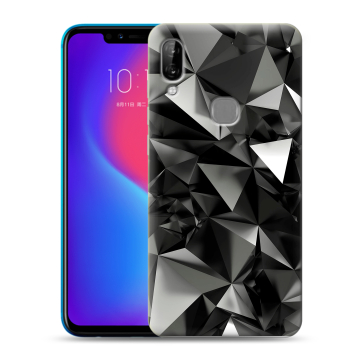 Силиконовый чехол на Lenovo S5 Pro с принтом Черные кристаллы