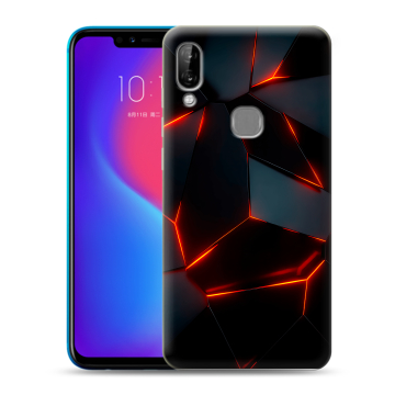 Силиконовый чехол на Lenovo S5 Pro с принтом Яркие абстракции