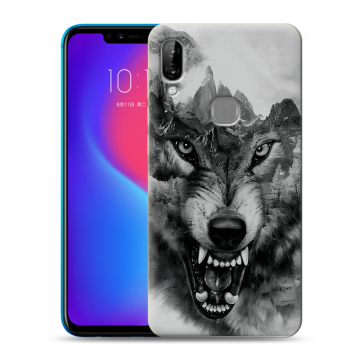Силиконовый чехол на Lenovo S5 Pro с принтом Волк