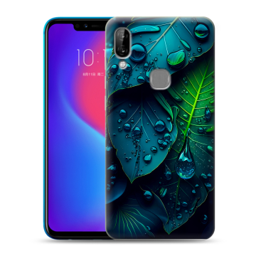 Силиконовый чехол на Lenovo S5 Pro с принтом Листья Силиконовый чехол на Lenovo S5 Pro с принтом Листья