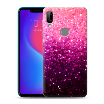 Силиконовый чехол на Lenovo S5 Pro с принтом Блестки Силиконовый чехол на Lenovo S5 Pro с принтом Блестки
