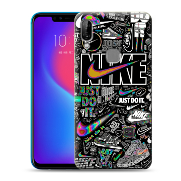 Силиконовый чехол на Lenovo S5 Pro с принтом Найк Силиконовый чехол на Lenovo S5 Pro с принтом Найк