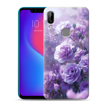 Силиконовый чехол на Lenovo S5 Pro с принтом Розы цветы Силиконовый чехол на Lenovo S5 Pro с принтом Розы цветы