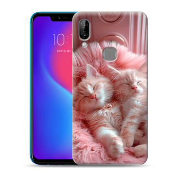 Силиконовый чехол на Lenovo S5 Pro с принтом котята котики Силиконовый чехол на Lenovo S5 Pro с принтом котята котики