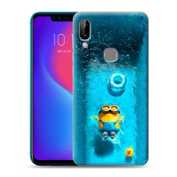 Силиконовый чехол на Lenovo S5 Pro с принтом Миньоны Силиконовый чехол на Lenovo S5 Pro с принтом Миньоны