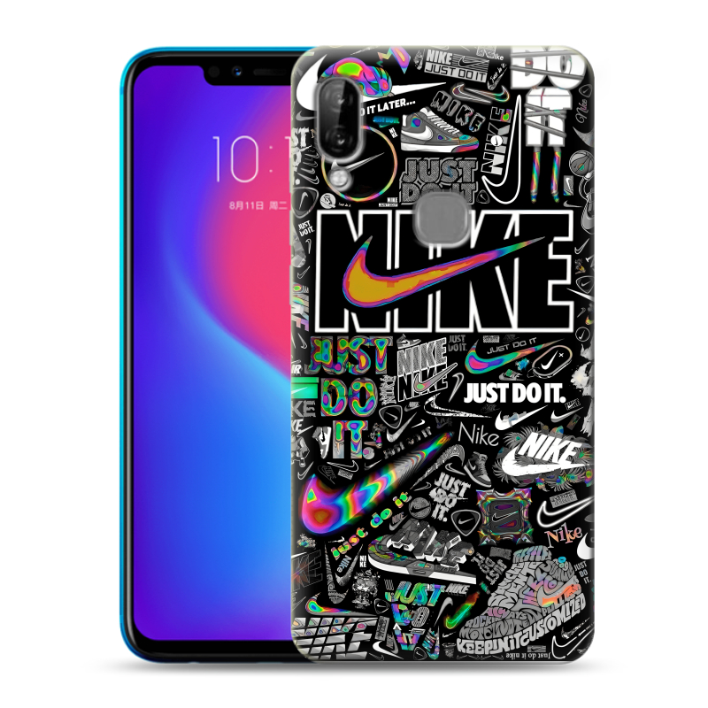 Силиконовый чехол на Lenovo S5 Pro с принтом Найк Силиконовый чехол на Lenovo S5 Pro с принтом Найк