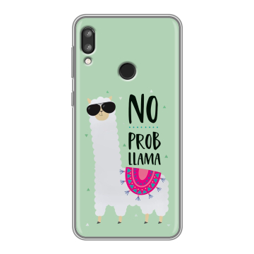 Силиконовый чехол на Lenovo K5 Pro с принтом Лама Силиконовый чехол на Lenovo K5 Pro с принтом Лама