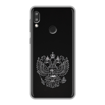 Силиконовый чехол на Lenovo K5 Pro с принтом Герб России Силиконовый чехол на Lenovo K5 Pro с принтом Герб России