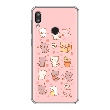 Силиконовый чехол на Lenovo K5 Pro с принтом Hello Kitty Хелоу Кити