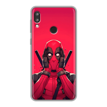 Силиконовый чехол на Lenovo K5 Pro с принтом Дедпул Deadpool