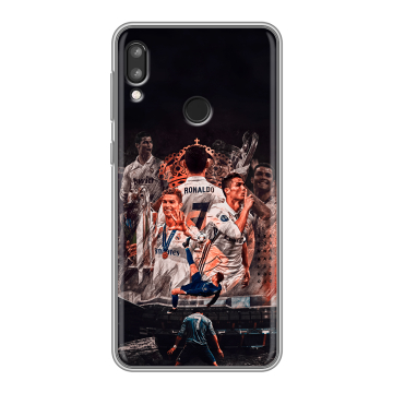 Силиконовый чехол на Lenovo K5 Pro с принтом Реал Роналдо Real Ronaldo Силиконовый чехол на Lenovo K5 Pro с принтом Реал Роналдо Real Ronaldo