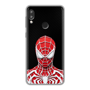 Силиконовый чехол на Lenovo K5 Pro с принтом человек паук spiderman