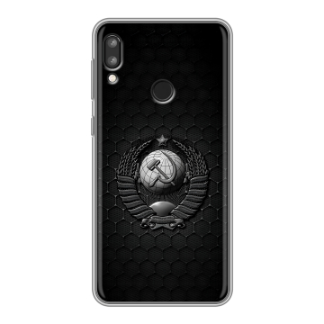 Силиконовый чехол на Lenovo K5 Pro с принтом Герб Флаг СССР Силиконовый чехол на Lenovo K5 Pro с принтом Герб Флаг СССР