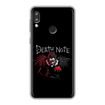 Силиконовый чехол на Lenovo K5 Pro с принтом Death note Тетрадь смерти