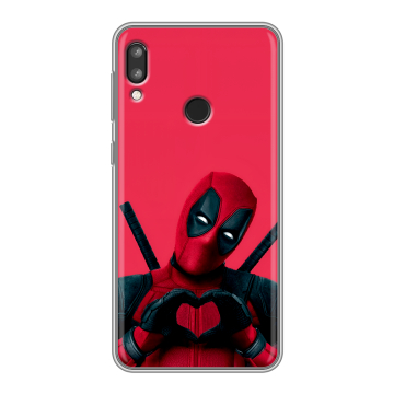 Силиконовый чехол на Lenovo K5 Pro с принтом Дедпул Deadpool
