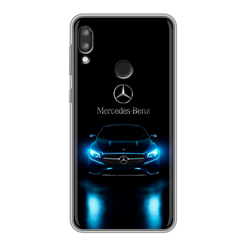 Силиконовый чехол на Lenovo K5 Pro с принтом Mercedes Мерседес Силиконовый чехол на Lenovo K5 Pro с принтом Mercedes Мерседес